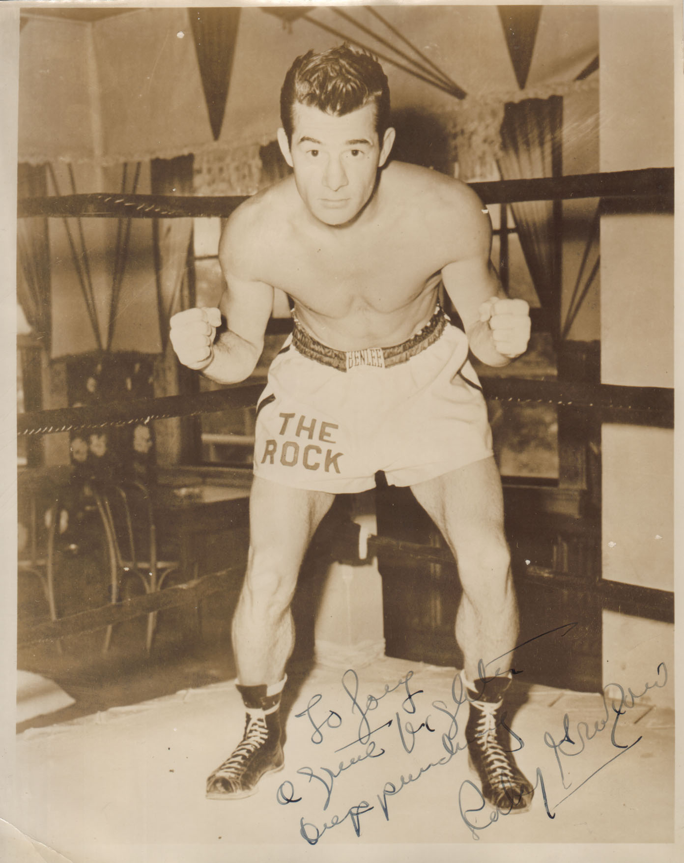 Rocky Graziano Middleweight Champion 1947